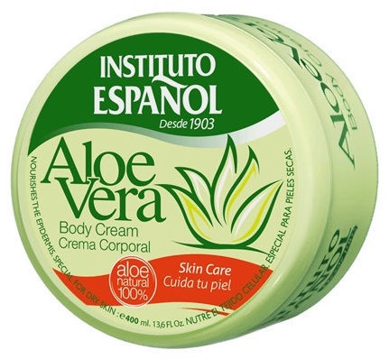 Ķermeņa krēms Instituto Español Aloe Vera, 400 ml