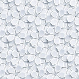 Kile FLOWERS, 15 m x 450 mm