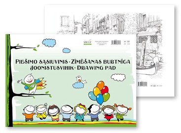 Piešimo sąsiuvinis, A3, 20 lapų