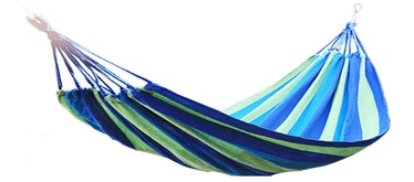 Šūpuļtīkls Besk 123960, zila/zaļa, 200 cm