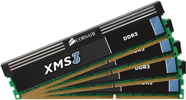Corsair XMS3 16GB 1333MHz CL9 DDR3 KIT OF 4 CMX16GX3M4A1333C9