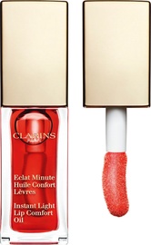 Lūpų balzamas Clarins Instant Light Lip Comfort Oil Red Berry, 7 ml