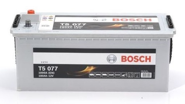 Аккумулятор Bosch 5T 077, 12 В, 180 Ач, 1000 а