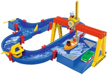 Игра для улицы AquaPlay, 104 см x 90 см, синий/красный/желтый
