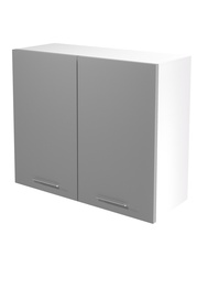 Кухонный шкаф Halmar Vento, белый/серый, 800 мм x 300 мм x 720 мм