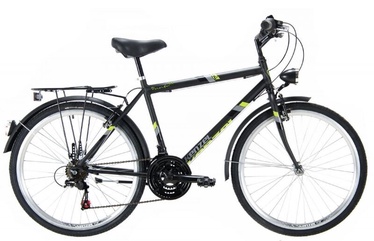 Велосипед Kenzel, мужские, черный, 26″