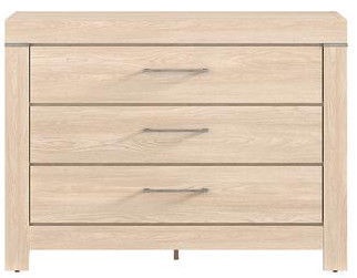 Black Red White Chest Of Drawers Gent 85x115x45cm Oak