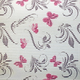 Diana Bath Mat 65x100cm Pink Butterfly