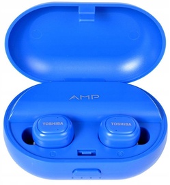 Belaidės ausinės Toshiba AMP RZE-BT900E, mėlyna