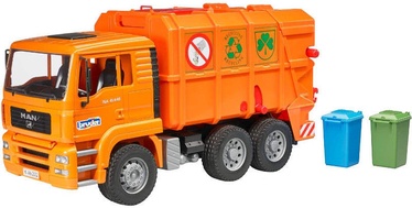 Bruder MAN Garbage Truck Orange 02760