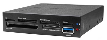 RaidSonic Icy Box 3,5'' Card Reader with Multiport Panel USB 3.0