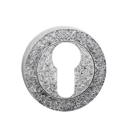 Durvju aizsargplāksnīte Metal-bud Keyhole Cover Tosca Antique Nickel