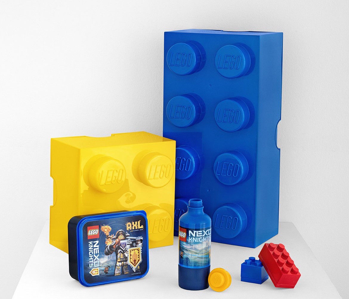 lego lunch box with handle