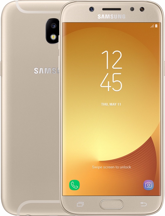 Mobilusis telefonas Samsung Galaxy J5 2017, aukso, 2GB/16GB