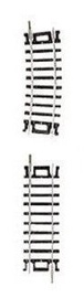Mehano Track Set 4pcs F234
