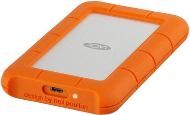 Cietais disks Lacie, HDD, 4 TB, oranža