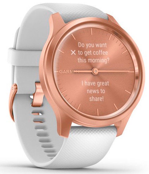 Viedais pulkstenis Garmin Vivomove, zelta