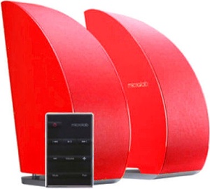 Microlab T-8 2.0 Speakers Red