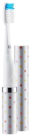 Violife Slim Sonic Classic Electric Toothbrush Silver Dots