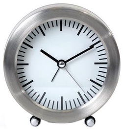 Platinet Sunrise Alarm Clock Silver