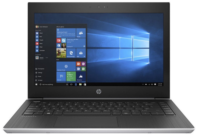 Ноутбук HP ProBook 430 G5 2XZ60ES#B1R, Intel® Core™ i5-8250U Processor (6 MB Cache, 1.6 GHz), 8 GB, 256 GB, 13.3 ″, Intel HD Graphics 620, серебристый/черный