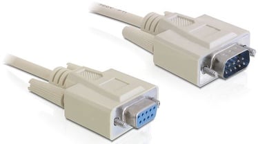 Delock Cable RS-232 SUB-D / RS-232 SUB-D Beige 2m
