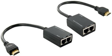 4World 1080p HDMI Extender By Cat 5e/6 RJ45
