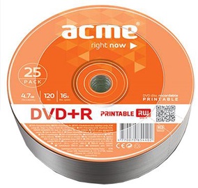 Acme DVD+R Printable 16X 4.7 GB 25P Shrink