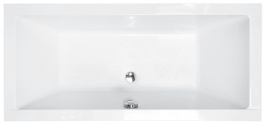 Ванна Besco Quadro Slim 165, 1650 мм x 750 мм x 420 мм, прямоугольник