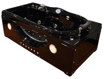 SN Bath BR1634 168x87x60cm Brown/Black