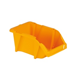 Noliktavas kaste Forte Tools R-10, 165 mm x 103 mm x 75 mm, dzeltena