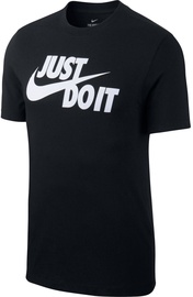 Футболка Nike Just Do It Swoosh AR5006 657, белый/черный, L