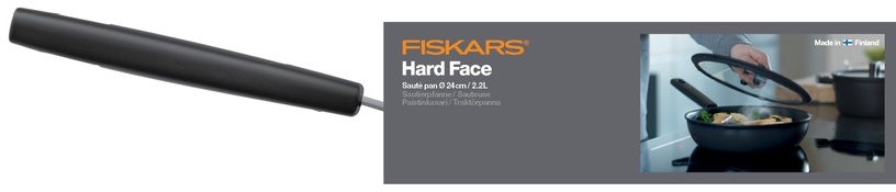 Praepann kaanega Fiskars 1052230, 24 cm, alumiinium