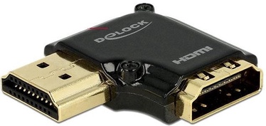 Delock Adapter HDMI With Ethernet to HDMI Black