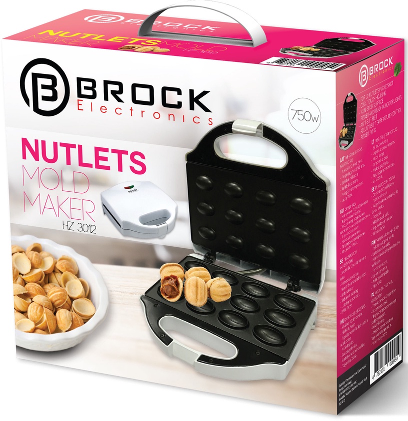 Vahvliküpsetaja Brock HZ 3012, 750 W