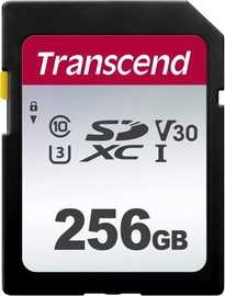 Карта памяти Transcend 300S 256GB SDXC/SDHC CL10 UHS-I TS256GSDC300S