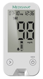 Glikometrs Medisana MediTouch 2, 50 mm x 98 mm x 12 mm