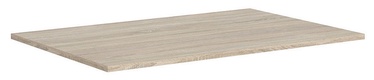 Black Red White Vario Modern Table Top 120x80cm Sonoma Oak