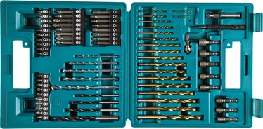 Urbju un skrūvgriežu uzgaļu komplekts Makita B-49373, 75 gab.