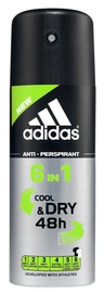 Vīriešu dezodorants Adidas 6in1 Cool & Dry, 150 ml