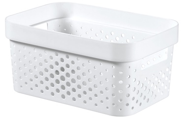 Hoiukast Curver Infinity Dots, 4.5 l, valge, 26 x 17.5 x 12.3 cm
