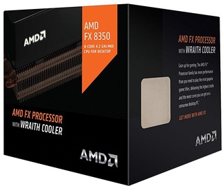 AMD FX-Series FX-8350 4GHz 8MB BOX w/Wraith Cooler FD8350FRHKHBX