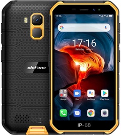 Mobilais telefons UleFone Armor X7 Pro, oranža, 4GB/32GB