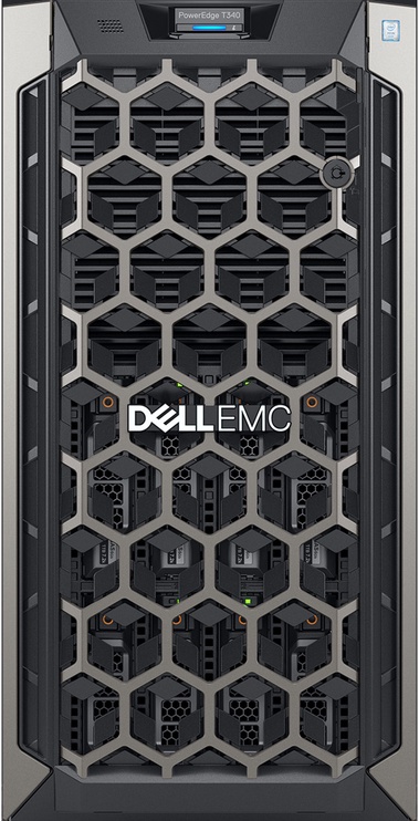 Serveris Dell PowerEdge T340 210-AQSN-273372138, Intel® Xeon® E-2124 (8 MB Cache, 3.3 GHz)