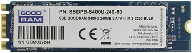 Goodram S400U 240GB SATAIII M.2 SSDPR-S400U-240-80
