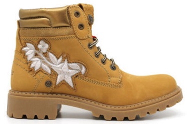 Wrangler Creek Patch Fur Leather Winter Boots Light Brown 40