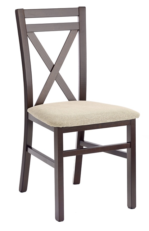 Valgomojo kėdė, ruda, 45 cm x 43 cm x 90 cm