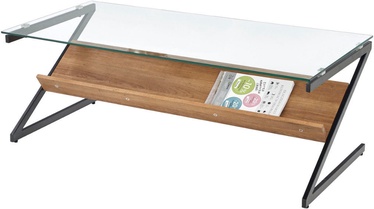 Halmar Izeda Coffee Table Walnut/Black