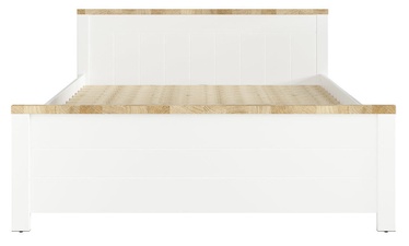 Lova Black Red White Dreviso White/Oak, 160 x 200 cm