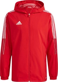 Одежда, мужские Adidas Tiro 21, красный, L